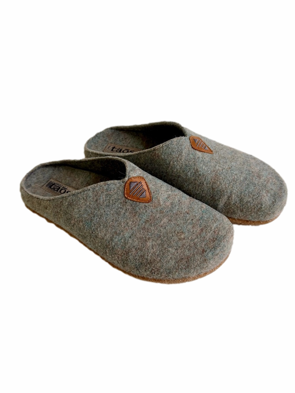Taos My Sweet Wool Cloud Gray Wool Clog Slip On Comfort Shoes Women's SIze 9-9.5